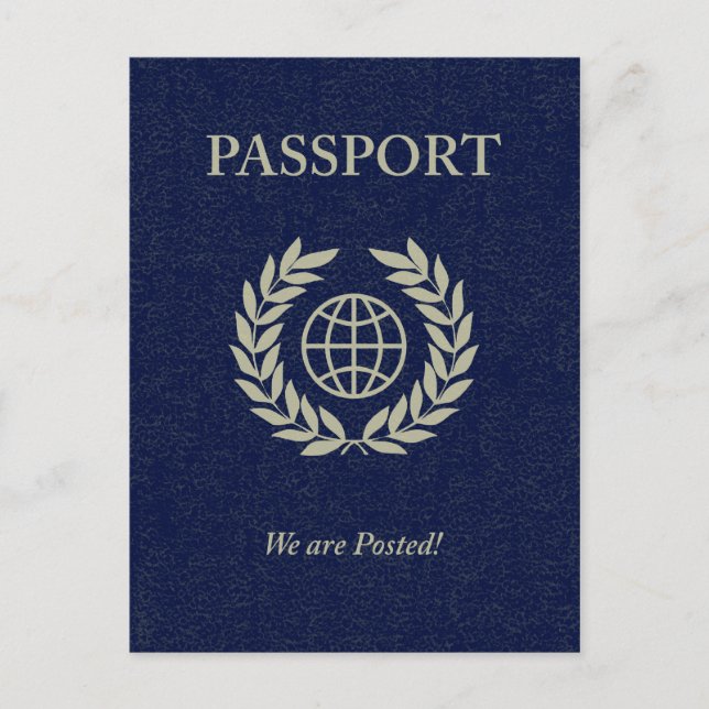 Postal tenemos pasaporte enviado (Anverso)