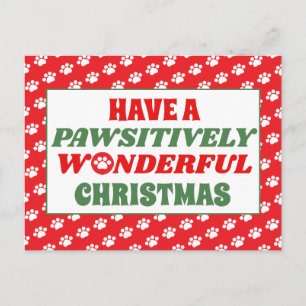 Postal Tener Navidades maravillosos
