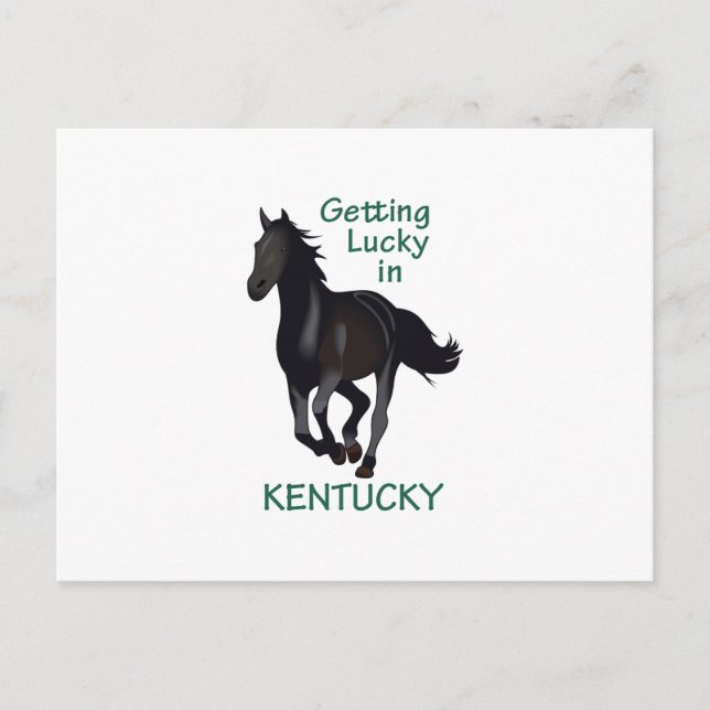 POSTAL TENER SUERTE EN KENTUCKY (Anverso)