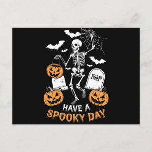 Postal Tener un Espectacular Día de Halloween Regalo de B