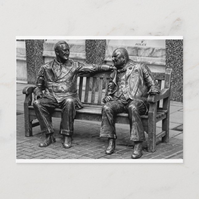 Postal Tener una charla. (Anverso)