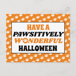 Postal Tener una maravillosa Halloween