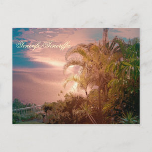 Postal Tenerife, efecto impresionante