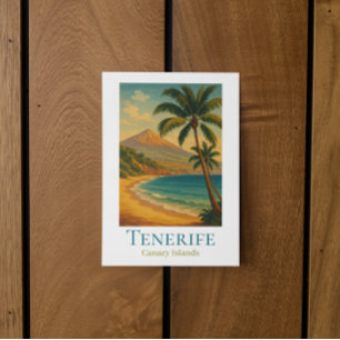 Postal Tenerife Islas Canarias Montaña Teide Isla Español