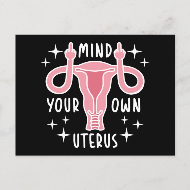 Postal Tenga En Cuenta Su Propia Elección De Pro Feminist (Anverso)