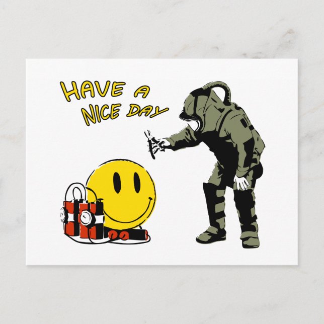 Postal Tenga un día agradable… (Anverso)