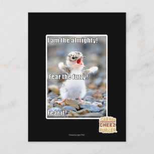 Postal ¡Tengan miedo de lo difuso!