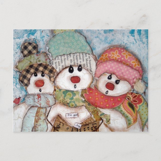 Postal ¡Tengo alegría, alegría, alegría, alegría en mi co (Anverso)