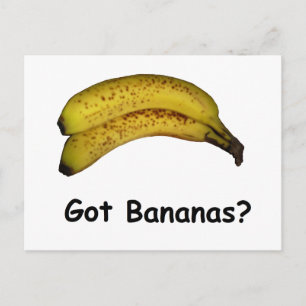 Postal Tengo bananas
