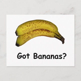 Postal Tengo bananas