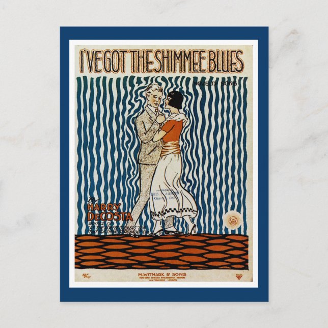 Postal Tengo el blasón de mierda (Anverso)