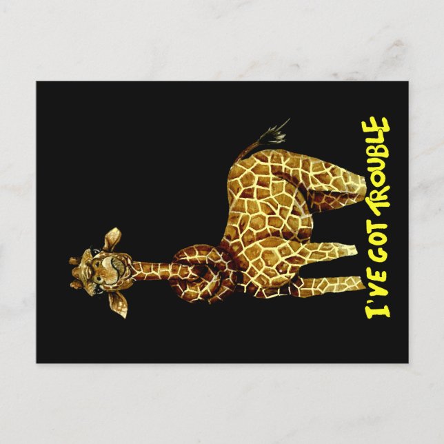 Postal Tengo problemas (Anverso)