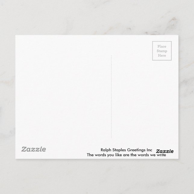 Postal Tengo todas las razones para amarte (Reverso)