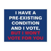 Tengo una condición preexistente y voto