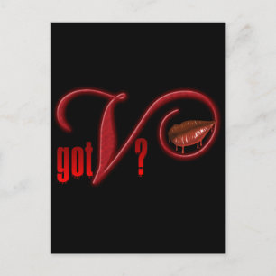 Postal Tengo V - Sangre de vampiros