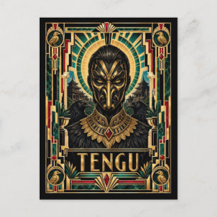 Postal Tengu, Art Deco Mitológico