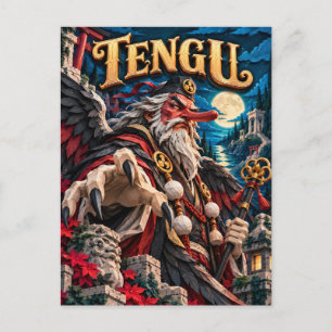 Postal Tengu, Monstruo de Papel Cortado