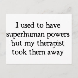 Postal Tenía Superpoderes