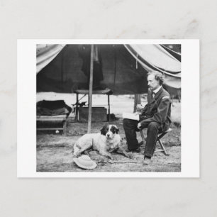 Postal Teniente Georger Custer PhotographVirginia