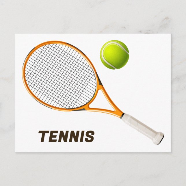 Postal Tenis (Anverso)