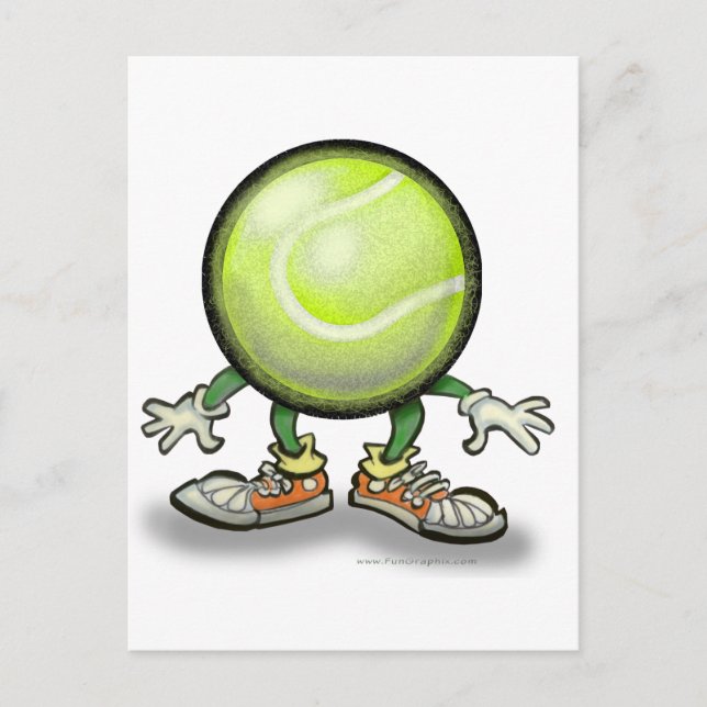 Postal Tenis (Anverso)