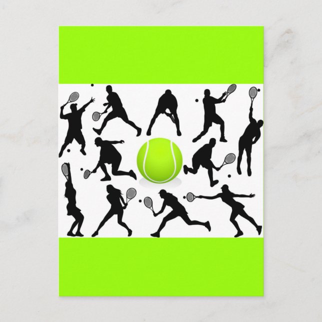 Postal tenis (Anverso)