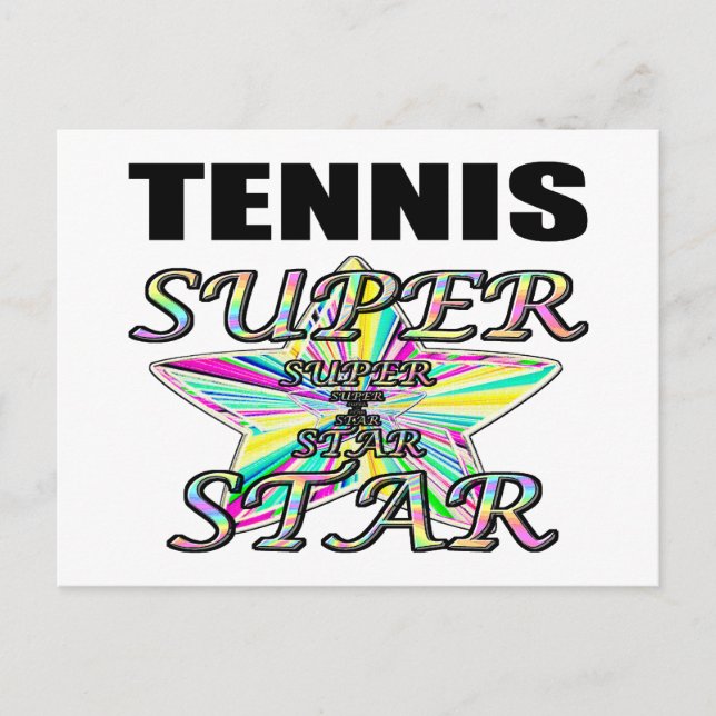 Postal tenis (Anverso)