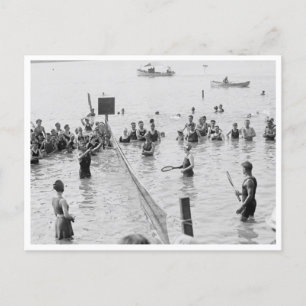 Postal Tenis acuático