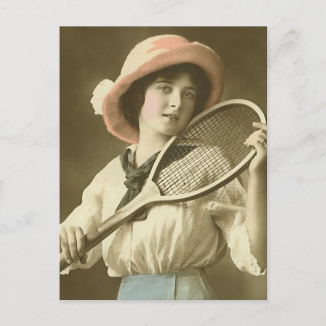 Postal Tenis Cualquiera (Anverso)