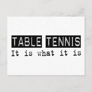 Postal Tenis De Mesa Es