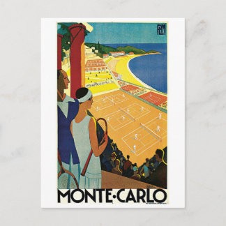 Postal Tenis en Monte Carlo