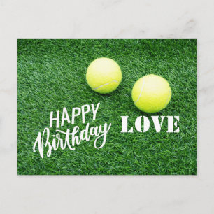 Postal Tenis Feliz Cumpleaños