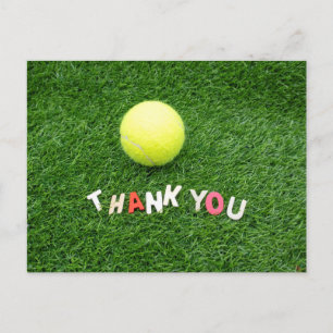 Postal Tenis Gracias 