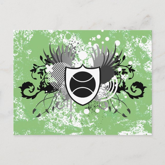 Postal tenis hi-fi (Anverso)