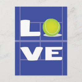 POSTAL TENIS LOVE