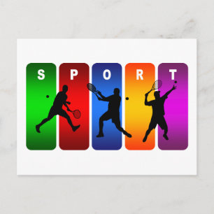 Postal Tenis Multicolor Emblem (Hombre)