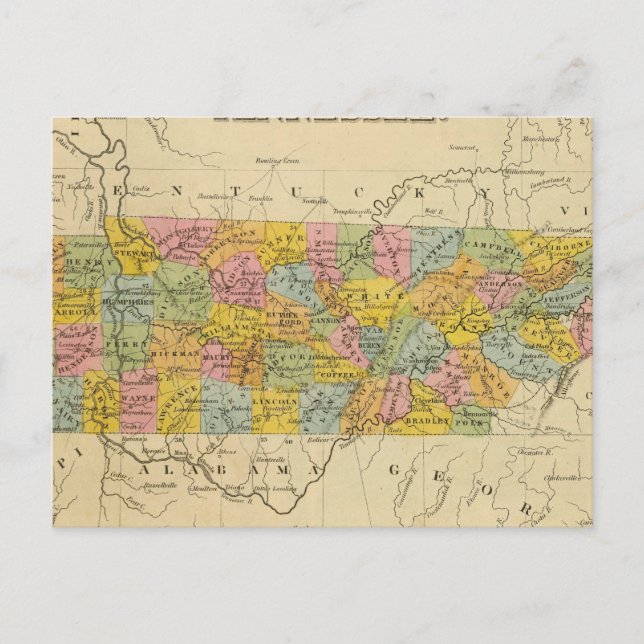 Postal Tennessee 3 (Anverso)