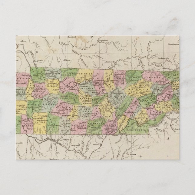 Postal Tennessee 4 (Anverso)