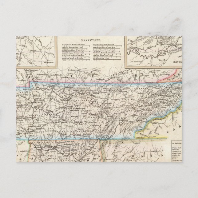 Postal Tennessee 6 (Anverso)