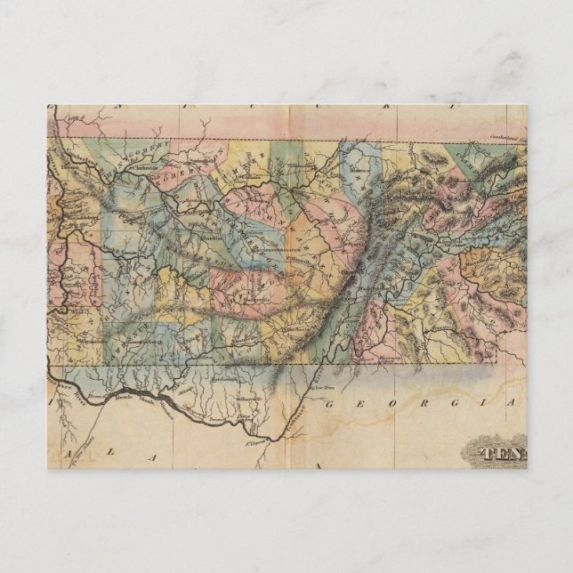 Postal Tennessee 7 (Anverso)