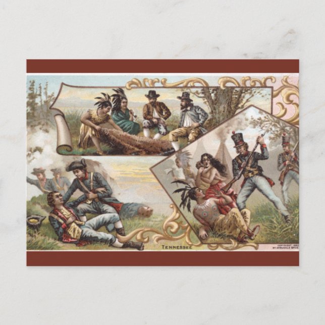 Postal Tennessee Antiguo (Anverso)