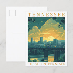 Postal Tennessee, el lugar de viaje del estado voluntario