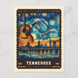 Postal Tennessee | Inspirado en Vincent Van Gogh