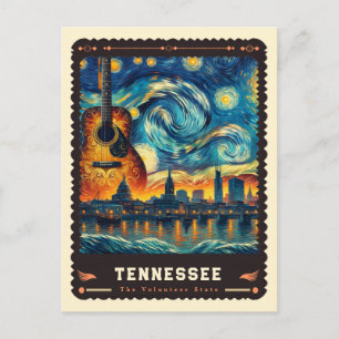 Postal Tennessee   Inspirado en Vincent Van Gogh