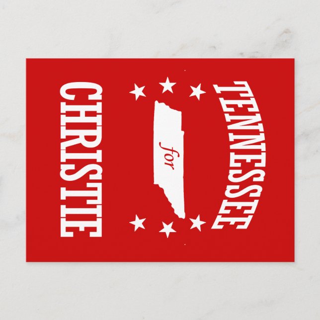 POSTAL TENNESSEE PARA NAVIDAD (Anverso)