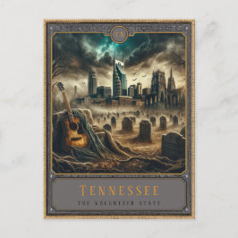 Postal Tennessee | Postcarta de arte gótico