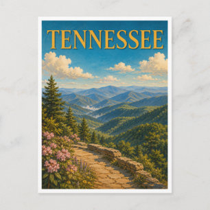 Postal Tennessee Smoky Mountains GeoSaga