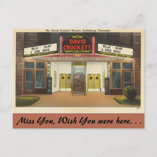 Postal Tennessee, Teatro David Crockett, Gatlinburg