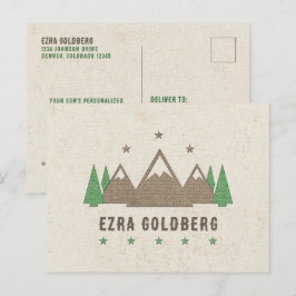 Postal Tent Canvas Camping Bar Mitzvah Gracias