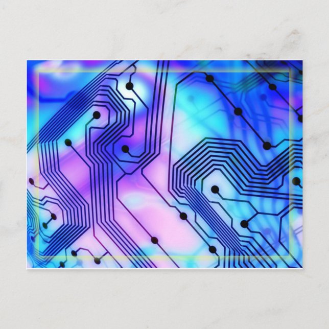 Postal Tentación tecnológica (Anverso)